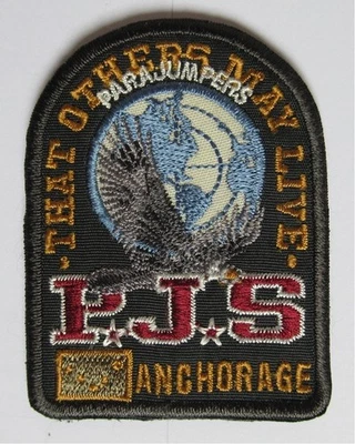 PARAJUMPERS PJS BLACK AUTHENTIC JACKET REPLACEMENT PATCH EX-DISPLAY NEW !!!!!!!! - Image 1 of 4