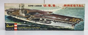 1959 Revell Super Carrier USS Forrestal 1/542 Scale Model Complete in box *RARE* - Picture 1 of 6