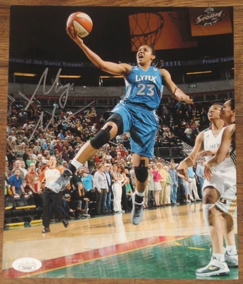 Maya Moore Signed Autograph 8x10 Photo JSA Certified Minnesota Lynx WNBA Auto - Image 1 of 4