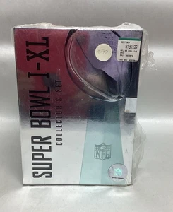 NFL Super Bowl I - XL Collector's Set 20-Disc DVD Box Set - New/Sealed - Picture 1 of 5