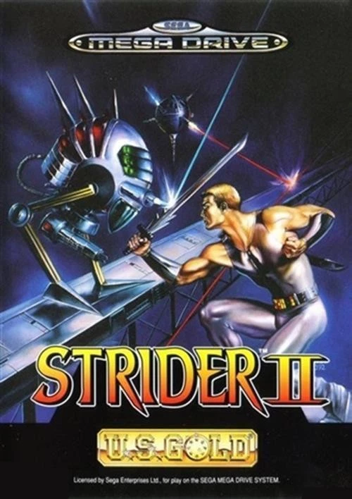 Strider II 2 - Sega Mega Drive Action Adventure Strategy Video Game Boxed - Image 1 of 1