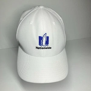 Nationwide Insurance Cap Mütze Erwachsene L/XL weiß tailliert flexible Passform Travis Matthew - Bild 1 von 12