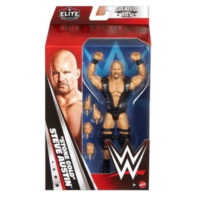 WWE Elite Greatest Hits 2026 #1 STONE COLD STEVE AUSTIN Action Figure Wrestling - Immagine 1 di 4