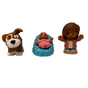 FISHER PRICE Little People Big Helpers MAMMA E BAMBINO ricambio figure famiglia - Foto 1 di 6