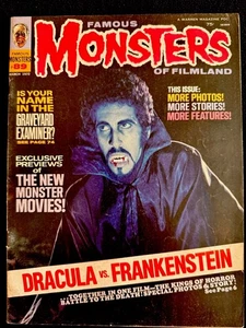 Famous Monsters Of Filmland #89 - VG - 1972 - Dracula vs. Frankenstein 🔥 - Bild 1 von 2