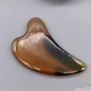 Natural Yak Horn Face Beauty Care Guasha Board Massage Eye Area - Picture 1 of 10