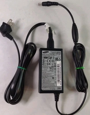 Samsung 35W 14V 2.5A A3514_DPN AC/DC Power Adapter for Monitors Genuine OEM  - Image 1 of 4