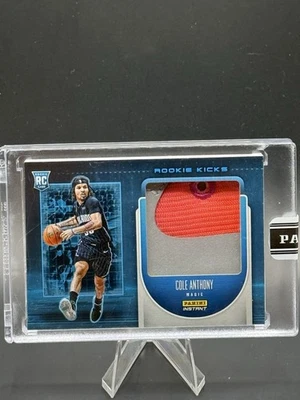 Cole Anthony 2020-21 Panini Instant Rookie Kicks RC Nike Shoe Patch /25 - Image 1 of 4
