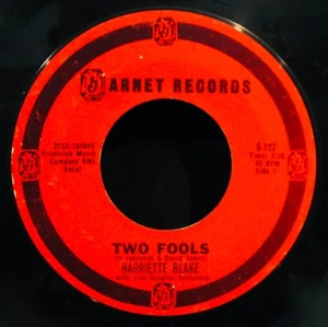 HARRIETTE BLAKE-Pretend & Two Fools-Classic Northern Soul 45-GARNET #G-102 - Imagen 1 de 2