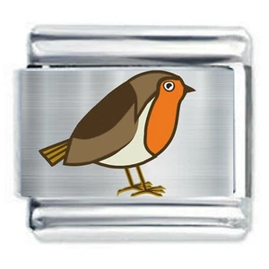 Colorev Daisy Charm ROBIN Fashion For 9mm Italian Modular bracelet - Picture 1 of 1