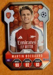 Topps Match Attax 2024-25 - Chrome Pro Elite Shield Martin Ødegaard SH2 Champion - Zdjęcie 1 z 1