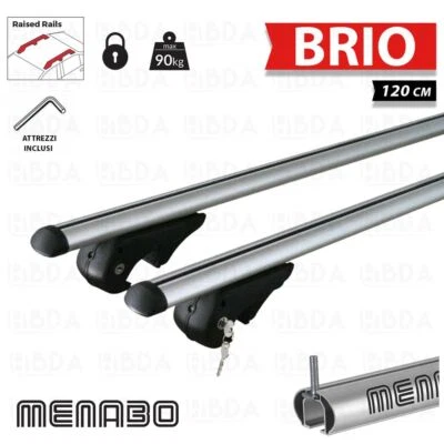 BARRE DA TETTO PORTATUTTO PER DACIA DUSTER III DAL 2018 ALLUMINIO ANTIFURTO - Immagine 1 di 3