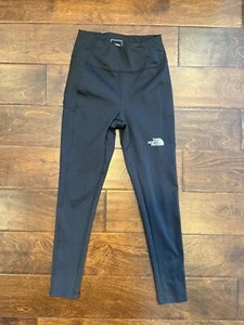 The North Face Girls Winter Leggings Black Large 12 Pretty New - Picture 1 of 3