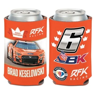 Brad Keselowski 2023 Wincraft #6 Kings Hawaiian 12oz Can Coolie - Picture 1 of 1