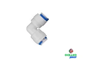 Conector codo 1/4 conexión rápida accesorio equipo de osmosis inversa - Imagen 1 de 1