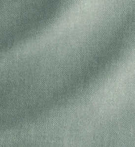 BRUSHED BELGIAN LINEN COTTON DRAPERY / UPHOLSTERY FABRIC IN SPRUCE BY THE YARD - Bild 1 von 1