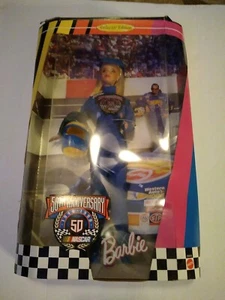 NASCAR Barbie 50th Anniversary 1948-1998 Collectors Edition NIB - Picture 1 of 5