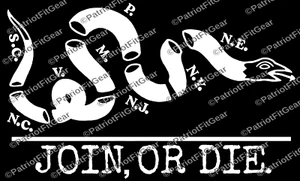 Join Or Die,We The People,Liberty Or Death,Snake,God Country,Custom Vinyl Decal - Picture 1 of 12