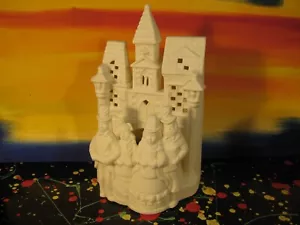 Victorian Christmas Carolers Decorative Holiday Ceramic Partylite Napkin Holder - Picture 1 of 5