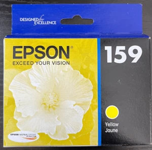 Epson UltraChrome 159 Yellow Ink Cartridge - T159420 - FAST FREE SHIPPING - Picture 1 of 4