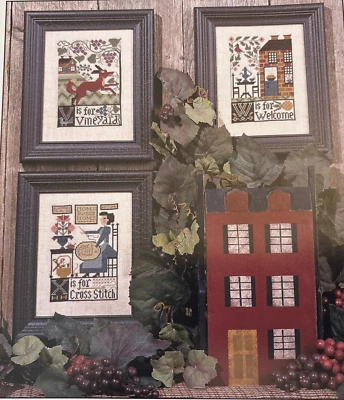 Vtg Rare The Prairie Schooler  V*W*X Cross Stitch 2004 Book #113 - Image 1 of 4