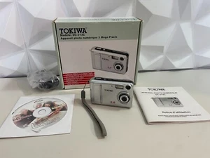 Tokiwa DC-313C fotocamera macchina fotografica scatola e accessori Giappone - Imagen 1 de 11