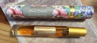 Spongelle BLACK ORCHID Eau De Toilette Spray Orchids 0.3 Oz/10ml Brand New Scent - Image 1 of 3