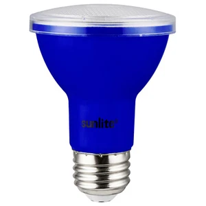 Sunlite LED PAR20 Colored Recessed Light Bulb 3W 50W Equal) Blue - Picture 1 of 1