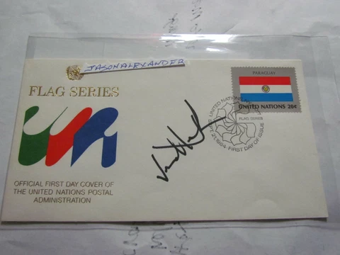 Jason Alexander Signed First Day Cover Envelope JSA CERTIFIED Seinfield Cover