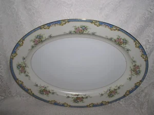 Noritake China Casino 16" Oval Serving Platter - Picture 1 of 4