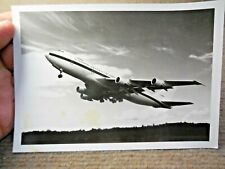 Vintage USAF SAC E-4 Advanced Airborne Command Post Offutt AFB NE B/W Photo 