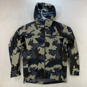 KUIU Camo Mens Large Rain Jacket Dermizax NX Torey Fabric Waterproof Hooded Zip - Picture 1 of 7