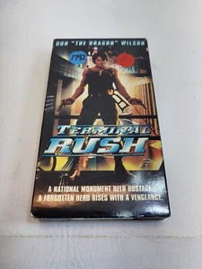 Terminal Rush SP VHS 1998 Don The Dragon Wilson Rowdy Roddy Piper 1996 Very Rare - Picture 1 of 4