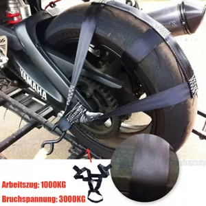 Spanngurt Motorrad Hinterreifen Transportsicherung Zurrgurt Befestigungsband - Bild 1 von 9