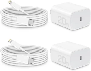 Fast Charge: MFi Certified 20W USB-C Charger - 2-Pack - Picture 1 of 3