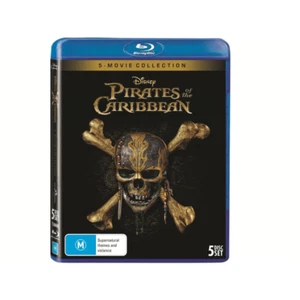 Pirates Of The Caribbean: 1 - 5 Movie Collection : NEW Blu-Ray - Picture 1 of 1