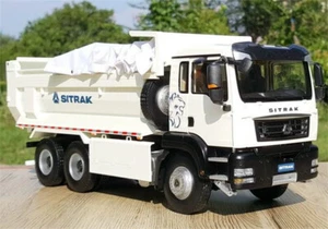 for Sinotruk for SITRAK C7H dump truck white 1:24 Truck Pre-built Model - Picture 1 of 8