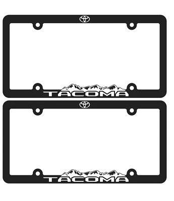 Fits Toyota-Tacoma-Custom-License-Plate-Frame-TRD-Offroad-Tacoma-4x4-taco - Image 1 of 4