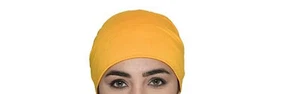 Stylish Viscose Sleep Cap Color Yellow for Women's & girls H822 - Picture 1 of 3