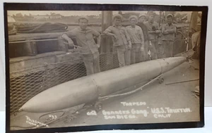 RPPC Torpedo Gunners Gang USS Truxtun San Deigo Ca RRP 820 - Picture 1 of 5