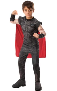 Kostüm Thor Avengers Marvel Overall Stulpen Gürtel Cape Karneval Kinder  - Bild 1 von 1