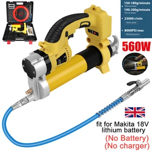 560W High Pressure Electric Grease Gun Cordless Car Power Tool for Makita 18V - Picture 1 of 15