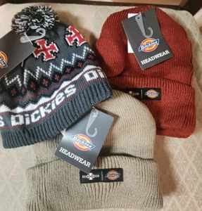 LOT 3 NEW Dickies / Independent Truck Skateboard Company Benies - Picture 1 of 4