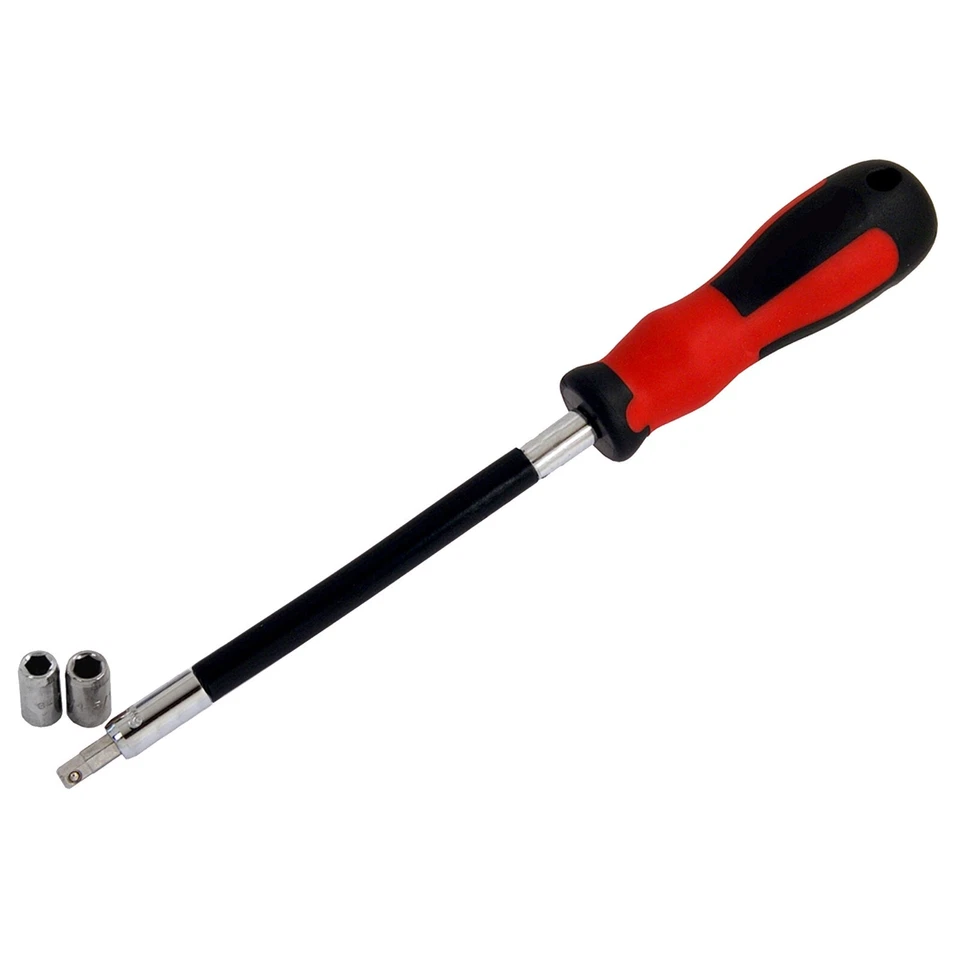 Manguera de 6, 7 u 8 mm Tuerca hexagonal Enchufe Destornillador Eje flexible Jubileo Clip Destornillador Foto 1 de 1