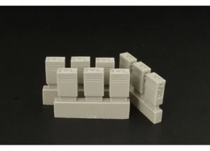 Hauler 1/35 2cm Flak Ammo Boxes (9pcs) - Picture 1 of 1