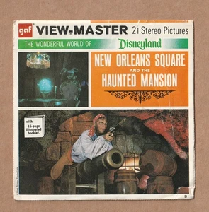Complete set of vintage View-Master reels Disneyland New Orleans Square and the - Picture 1 of 2