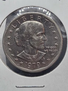 1979 P Susan B. Anthony dólar estadounidense borde estrecho - Imagen 1 de 2