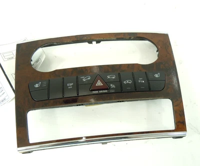 2008 Mercedes-Benz GL320 Center Dash Dashboard Hazard Switch W/ Trim Bezel OEM Foto 1 de 4