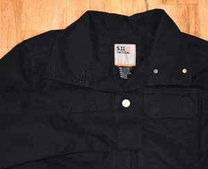 5.11 Tactical Women's XL Black Penelope Canvas Jacket - Picture 1 of 4