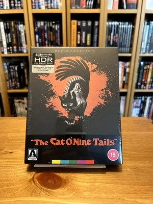 The Cat O' Nine Tails | Limited Edition | Arrow Video | Brand New | OOP 4K - Image 1 of 2